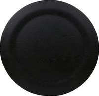 Eames Style Plywood Coffee Table Black image.