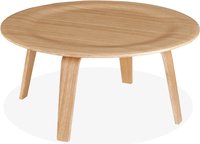 Eames Style Plywood Coffee Table Oak image.