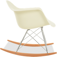 RAR Style Plastic Rocking Chair    Cream/Light Wood image.