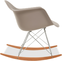 RAR Style Plastic Rocking Chair    Mauve/Light Wood image.