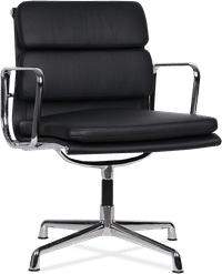 Eames Style Soft Pad Office Chair EA208 Black image.