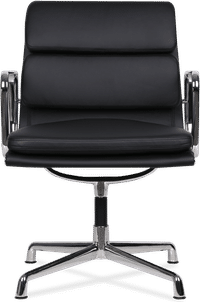 Eames Style Soft Pad Office Chair EA208 Black image.