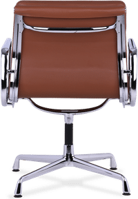 Eames Style Soft Pad Office Chair EA208 Tan image.