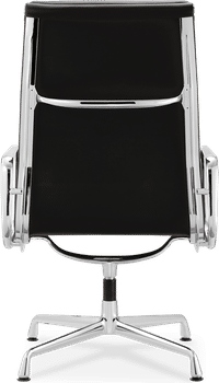 Eames Style Soft Pad Office Chair EA215 Black image.