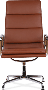 Eames Style Soft Pad Office Chair EA215 Tan image.