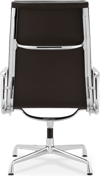 Eames Style Soft Pad Office Chair EA215 Coffee image.