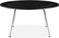 Eames Style CTR Coffee Table Black image.