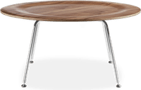 Eames Style CTR Coffee Table Walnut image.