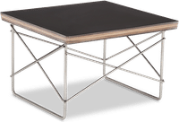 Eames Style LTR Side Table Black image.