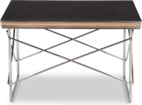Eames Style LTR Side Table Black image.