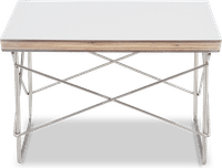 Eames Style LTR Side Table White image.