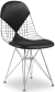 Bikini Wire Dining Chair Black image.