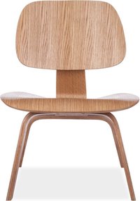 Eames Style LCW Chair Oak image.