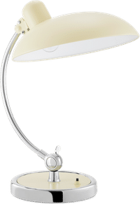Kaiser Idell Style Table Lamp Beige image.