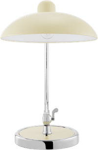 Kaiser Idell Style Table Lamp Beige image.