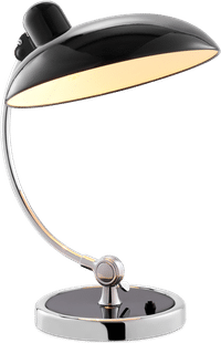 Kaiser Idell Style Table Lamp Black image.