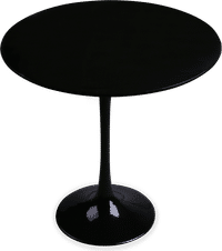 Tulip Side Table Fibreglass/Black image.