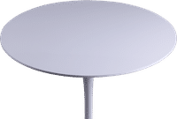 Tulip Side Table Fibreglass/White image.
