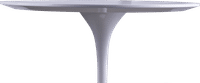 Tulip Side Table Fibreglass/White image.