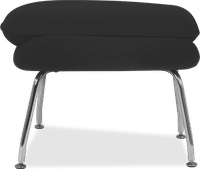Womb Chair Ottoman Wool/Black image.
