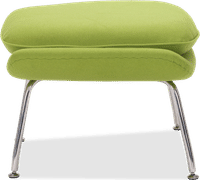 Womb Chair Ottoman Wool/Light Green image.