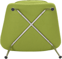 Womb Chair Ottoman Wool/Light Green image.