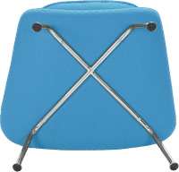 Womb Chair Ottoman Wool/Morocan Blue image.