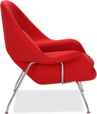 Womb Chair Wool/Deep Red image.