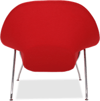 Womb Chair Wool/Deep Red image.