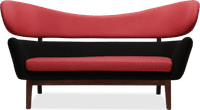 Baker Sofa Deep Red image.