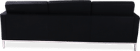 Knoll 3 Seater Sofa Wool/Black image.