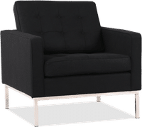 Knoll Armchair Wool/Black image.