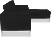 Knoll Corner Sofa Wool/Black image.