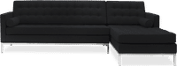 Knoll Corner Sofa Wool/Black image.