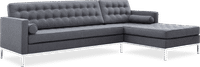 Knoll Corner Sofa Wool/Grey image.