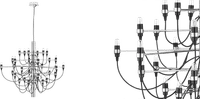Chandelier 2097 Chrome/Medium image.