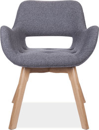 Fabric Dining Chair Grey image.