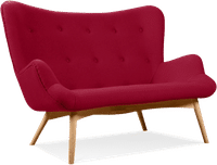 Featherston Sofa Deep Red image.