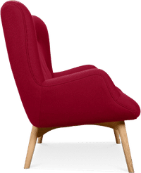 Featherston Sofa Deep Red image.