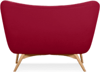 Featherston Sofa Deep Red image.