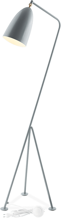 Grasshopper Style Floor Lamp Grey image.