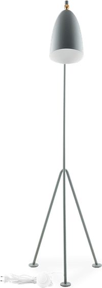 Grasshopper Style Floor Lamp Grey image.
