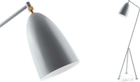 Grasshopper Style Floor Lamp Grey image.