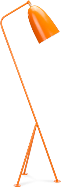 Grasshopper Style Floor Lamp Orange image.