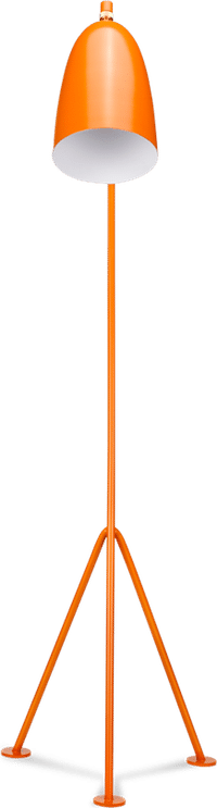 Grasshopper Style Floor Lamp Orange image.