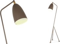 Grasshopper Style Floor Lamp Charcoal Grey image.