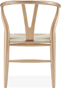 Wishbone (Y) Chair - CH24 Beech/Natural image.