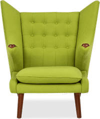 Teddy Bear Chair Wool/Light Green image.