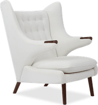 Teddy Bear Chair Wool/White image.