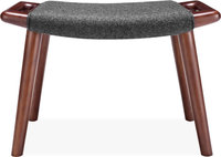 Teddy Bear Stool Wool/Charcoal Grey image.